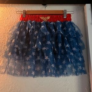 Wonder Woman tutu skirt - one size / comic con, color run, costume
